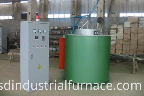 Gas Crucible Aluminum Alloy Melting Furnace